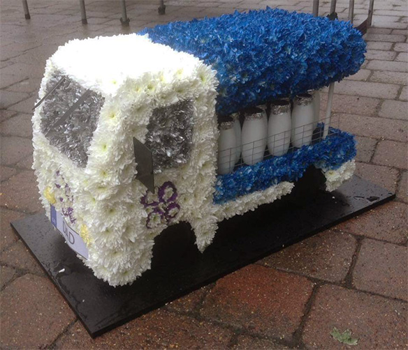 Milk Float Funeral Tribute