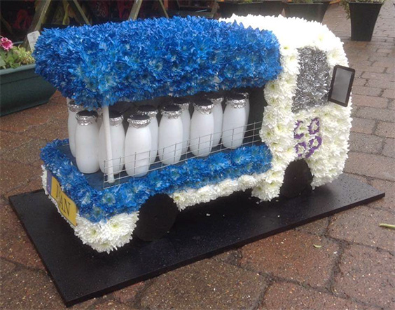 Milk Float Funeral Tribute