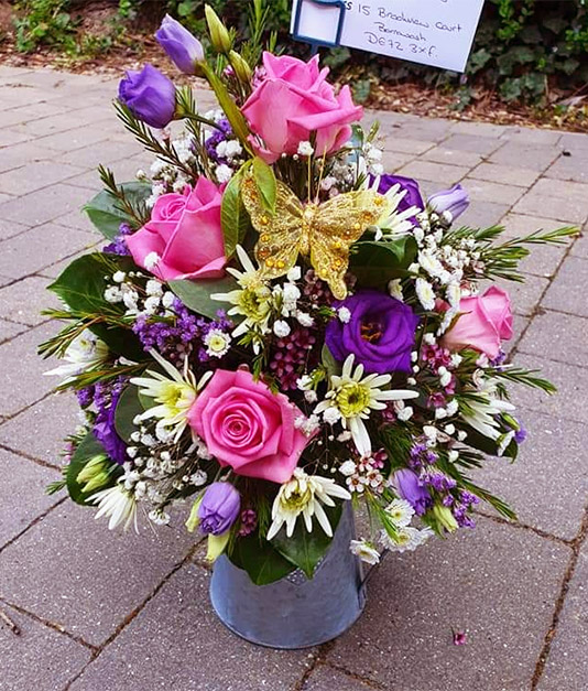 Simply Flowers Jug Arrangement
