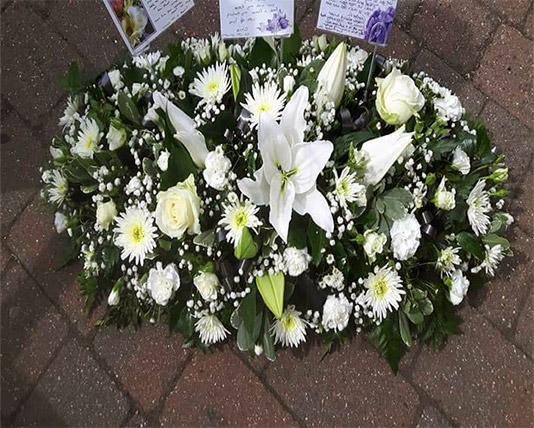 Casket Top Mixed Flowers 3