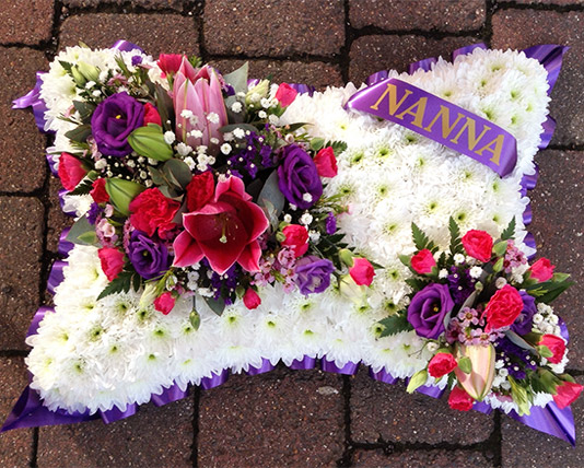 Personalised Floral Pillow 3