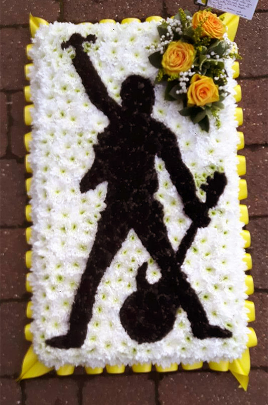 Rockstar  Bespoke Funeral Tribute