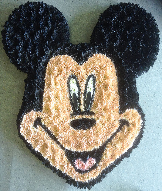 Mickey Mouse Bespoke Flowers